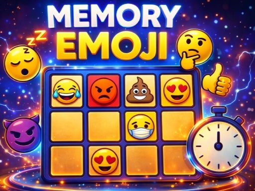 Arcade Emoji Memory Match