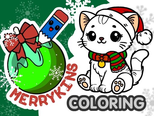 Merrykins: Festive Coloring Girls