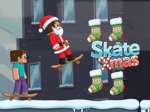 Arcade Xmas Rooftop Skater