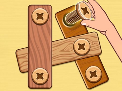 Nuts & Bolts: Wood Screw Puzzle