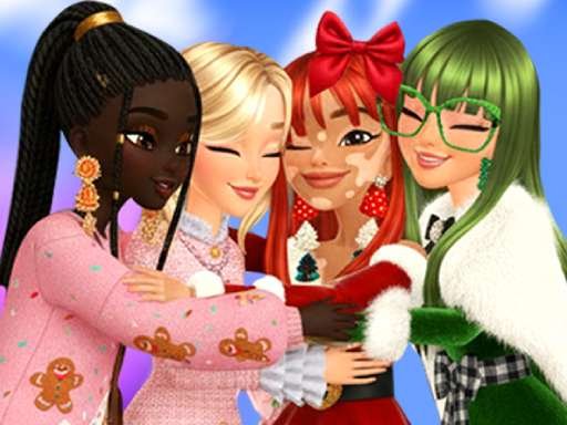 Christmas Fashion Fun: Girls Dress Up
