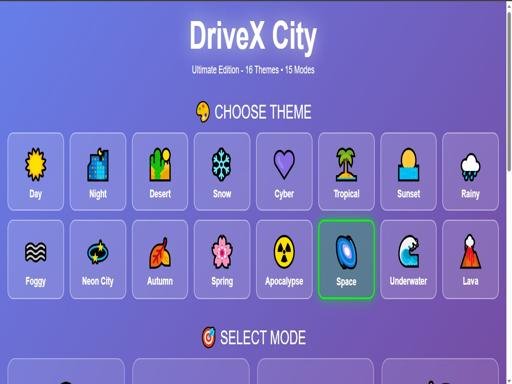 DriveX City: Open World Racing Thrills