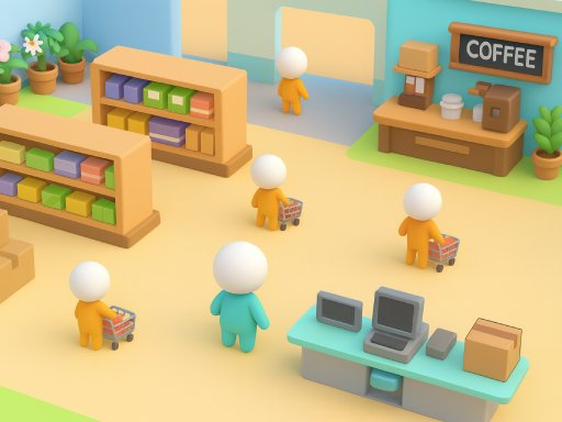 Idle Supermarket Tycoon: Shop Empire Sim