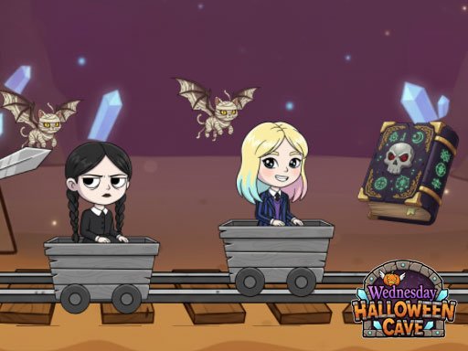 Wednesday's Gothic Mine Escape