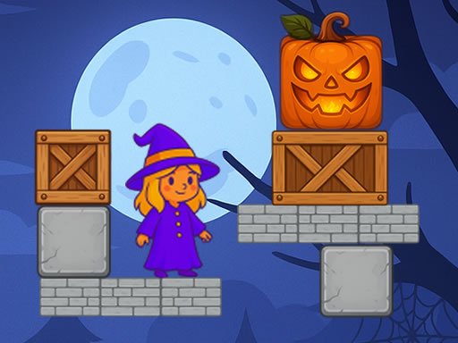 Witch's Box Puzzle: Halloween Logic Fun