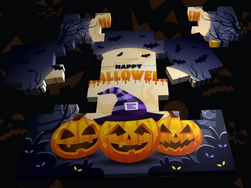 3D Halloween Jigsaw Puzzles Challenge