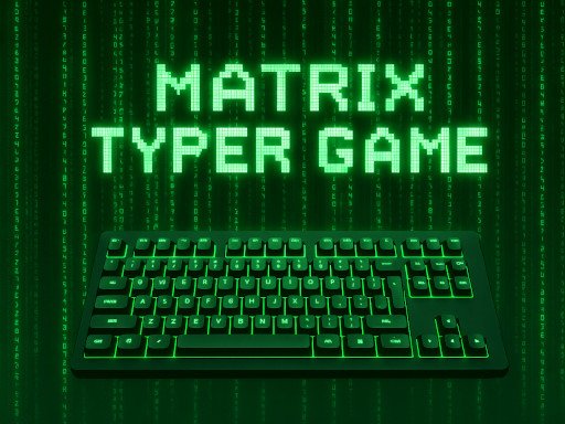 Matrix Code Typing Puzzle