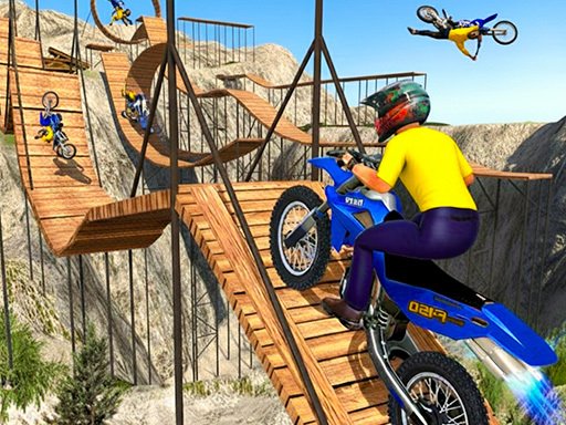 Bike Stunt Race: Mega Ramps