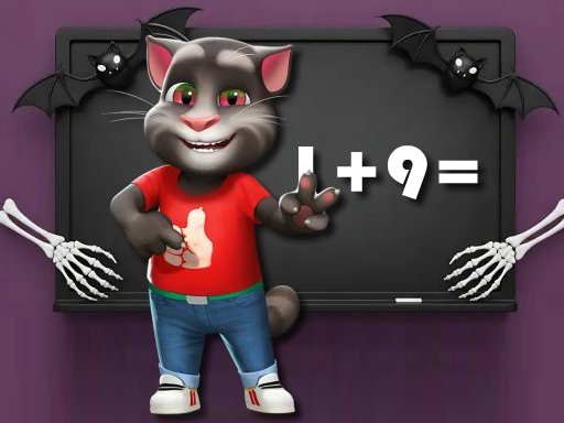 Halloween Tom Math Puzzles