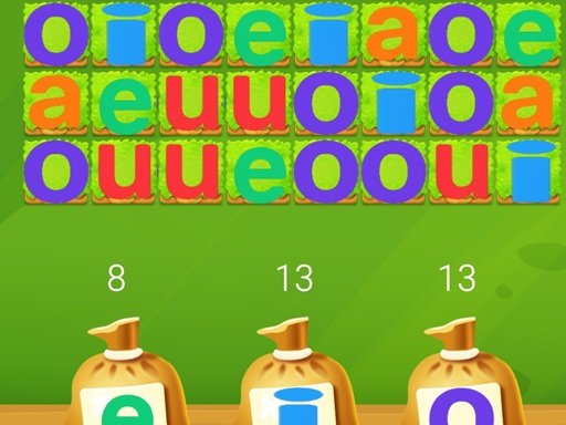 Vowel Pop: Fun Match 3 Puzzle