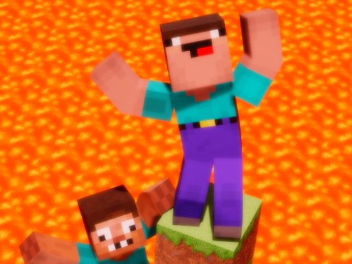 Floor is Lava: Minecraft Arcade